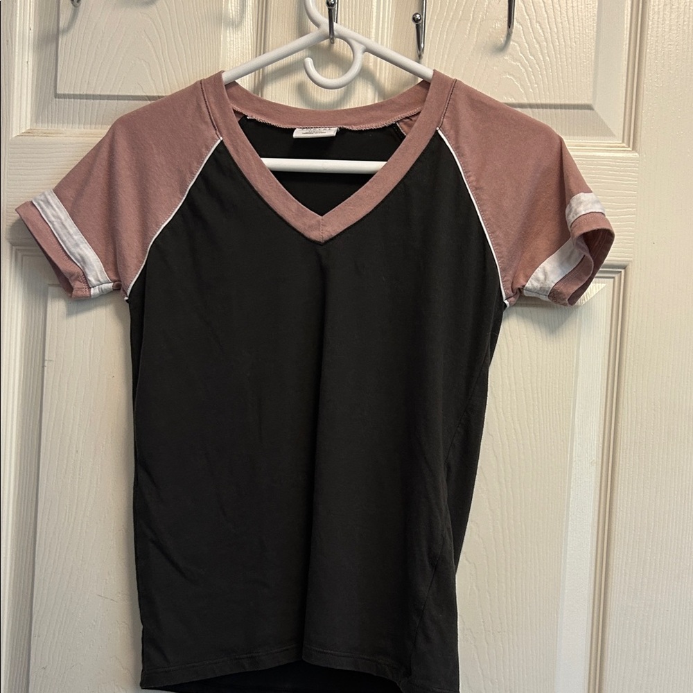 Empyre Black and Pink Short Sleeve Tee